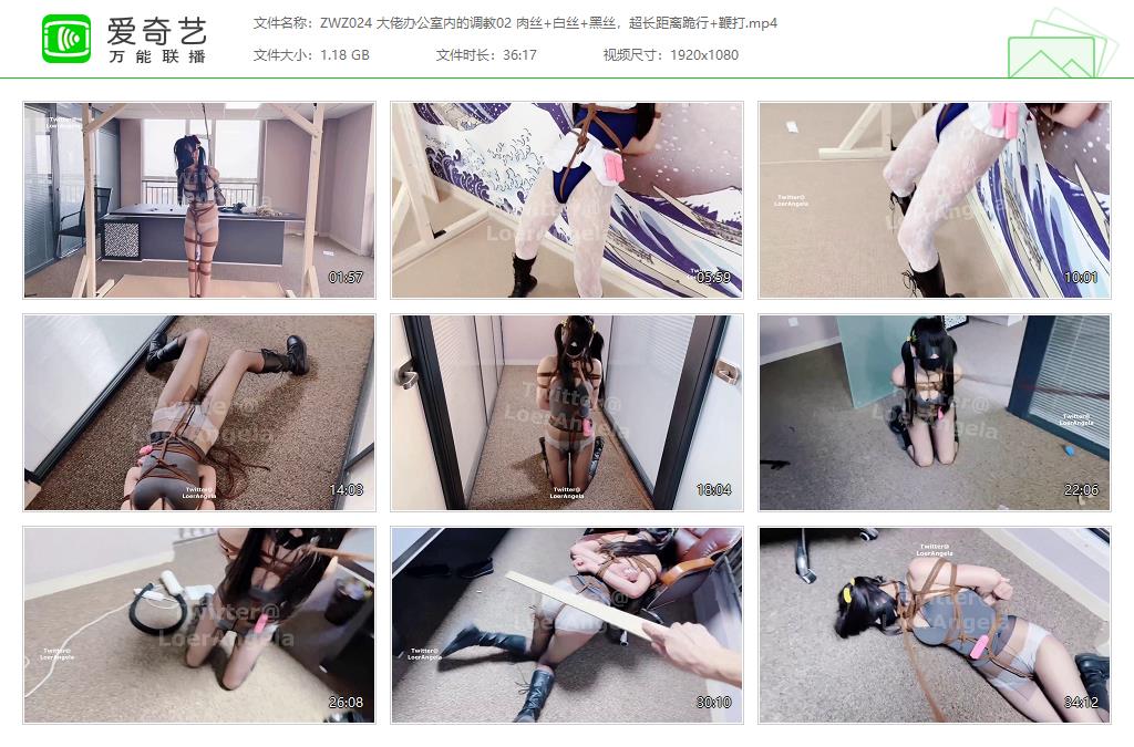 ZWZ024 大佬办公室内的调教02 肉丝 白丝 黑丝，超长距离跪行 鞭打[20230305-124528384].jpg