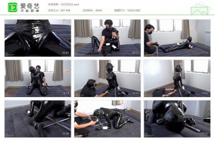 闪闪工作室_小葵初次全体胶衣 头套 防毒面具 乳胶兔女郎