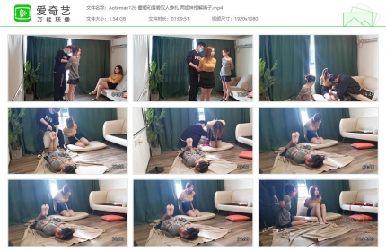 奥特曼也很酷126_葡萄和雪碧双人挣扎 两姐妹相解绳子