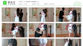 一绳所爱174_姜晓岚护士装单腿悬吊