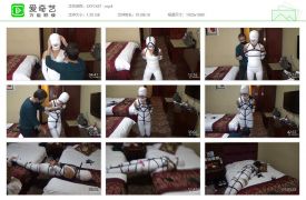 随心原创457_绷带木乃伊包裹黑色绳子缠满