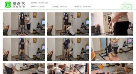欢乐谷037_铁架固定调教m女深度版