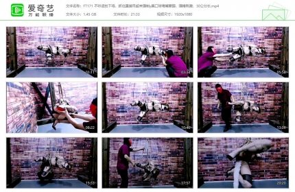 HD飞天原创171_不听话的下场 抓住直接吊起来y具口球强棒伺候
