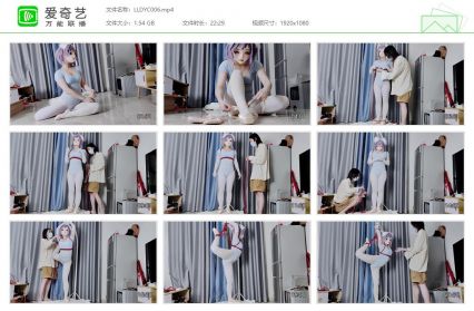凛凛蝶_海砂 练习芭蕾的人偶少女含着棒棒玩具极限吊缚