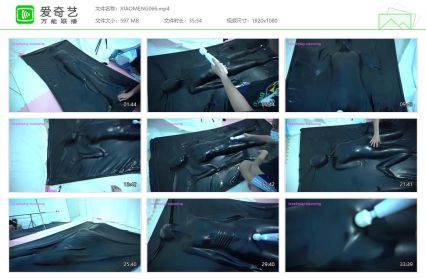 小萌同学_不同姿势体验乳胶床束缚 出来后说很舒服还想继续