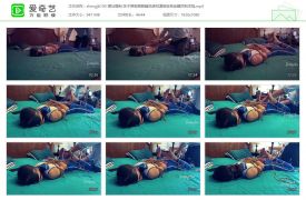 BondageTea绳精病100_驷马强制 妹子捆着睡被秘密武器顶到求饶