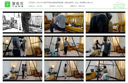 浅浅原创050_带锁严厉的头套铁链吊着放置 感官完全封闭