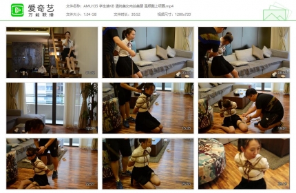 阿木原创135_学生装KB 清纯美女肉丝美腿 温顺戴上项圈