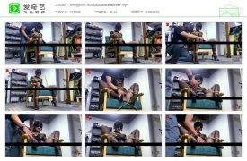 BondageTea绳精病092_乖巧乳胶女孩被紧缚在椅子上粗鲁填充观察