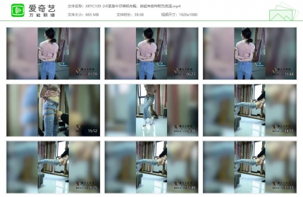 象人原创109_小R紧身牛仔裤帆布鞋，绑起来各种欺负挑逗