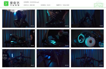 闪闪工作室_重胶拘束大作 分娩拘束椅+防毒面具+超厚RF头套