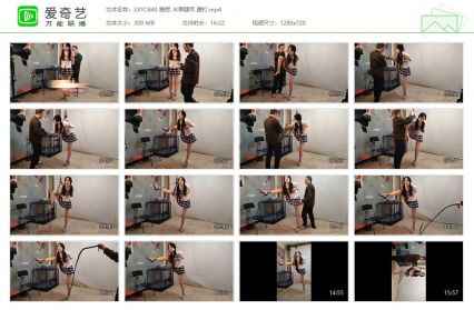 随心原创_雅熙 JK单腿吊 鞭打